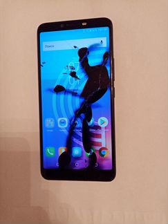 Смартфон Tecno camon x ca 7 битый - рабочий