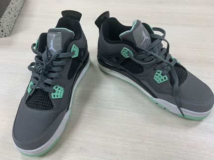 Nike Air Jordan 4 Retro Green кроссовки