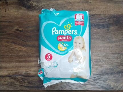Подгузники Pampers pants размер 5