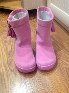 Сапоги для девочки Crocs c11