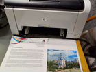 Принтер лазерный HP LaserJet Pro Color CP1025