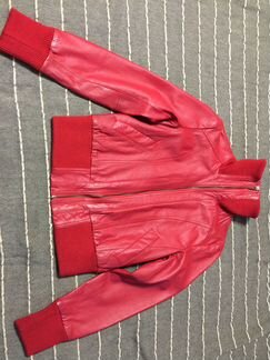 Кожаная куртка женская