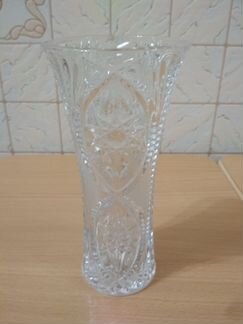 Хрустальная ваза 18*8,5*6