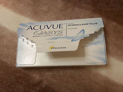 Линзы контактные acuvue oasys