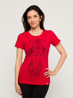 Футболка женская Ganesha YogaDress (0,3 кг, XS (42), желтый)