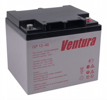 Аккумулятор тяговый Ventura GP 12-40 (12В 40 Ач)