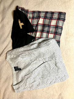 Блузки рубашки женские S (пакет)