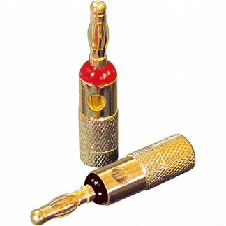 Разъемы Dynavox Banana Red/Black (205095)