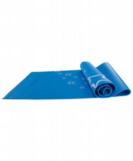 Коврик для йоги FM-102, PVC, 173x61x0,3 см, с