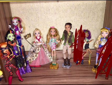Куклы монстер хай и эвер автер хай