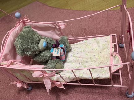 Кроватка игрушечная