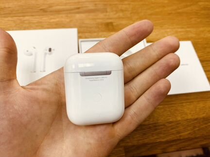 Беспроводные наушники airpods 2