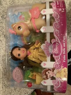 Кукла Disney princess Belle and pony. Принцесса Ди