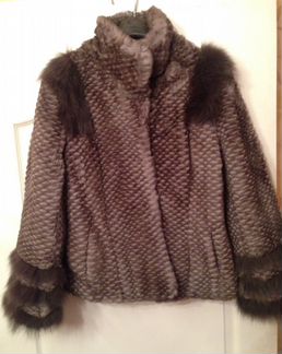 Шубка женская из меха кролика