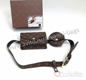 Поясные сумки Louis Vuitton 2в1