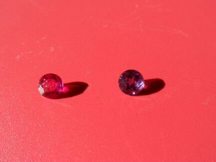 Корундовые вставки в украшения СССР