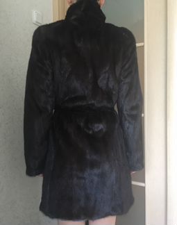 Шуба норковая Flaumfeder р. 38