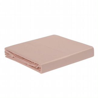 Простыня из сатина Tkano Essential 180х270 пыльная роза