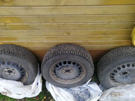 Зимняя резина r16 205 60 бу шипованная
