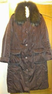 Пальто зимнее на паролоне 52-54 спесцовым ворот