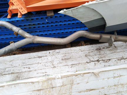 Глушитель в сборе Mercedes X164 OM642