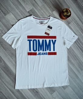Футболка новая Tommy Hilfiger White (Оригинал)