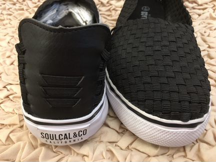 Мокасины Suolcal черные