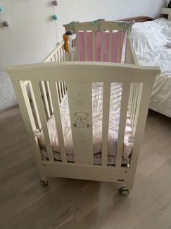 Кровать erbesi incanto 125*65 с матрасом и наматра