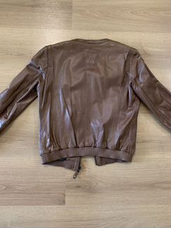 Куртка из натуральной кожи Massimo Dutti