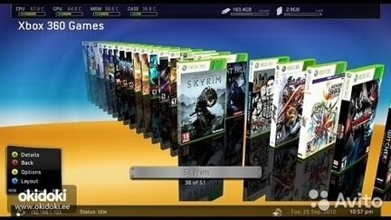 Продаю Xbox 360 Slim прошитый Freeboot 250гб а4309