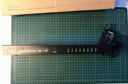 Hdmi сплиттер 1x8 + 3D