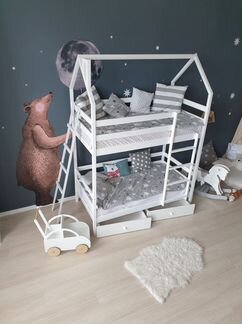 Детская кровать домик