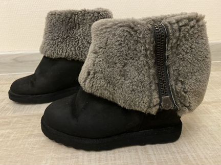 Сапоги/полусапожки на низкой платформе