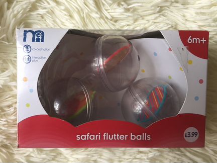 Сенсорные шарики mothercare