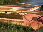 Оригинальная деревянная лодка
