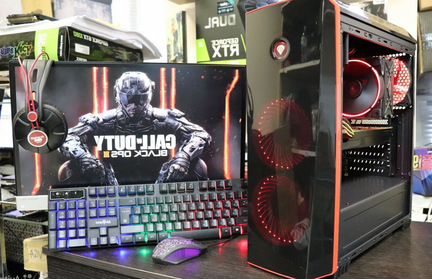 Intel i3-6100 + GT 1030. Игровой пк