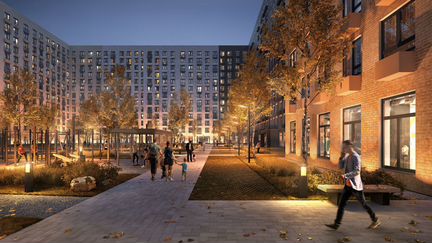 Квартира-студия, 25.6 м², 26/30 эт.