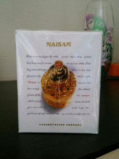 Масляные духи maisam