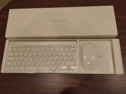 Мышь+клавиатура Apple/на кровать