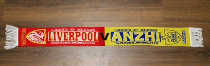 Продам матчевый футбольный шарф Ливерпуль : Анжих
