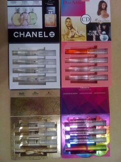 Наборы духов.Диор.Шанель.Лакоста.Эклат и др