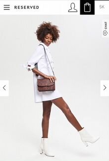 Платье-рубашка Reserved. Новое