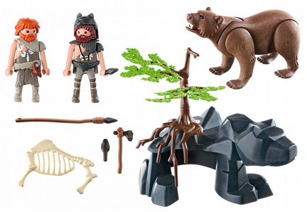 Playmobil 5103 Пещерный медведь и охотники