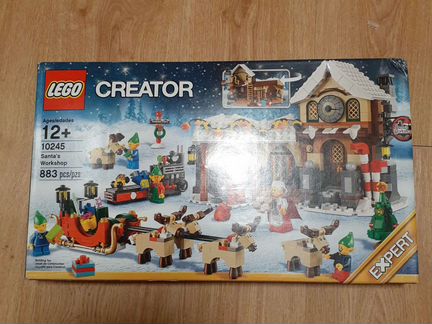 Lego лего мастерская санты 10245