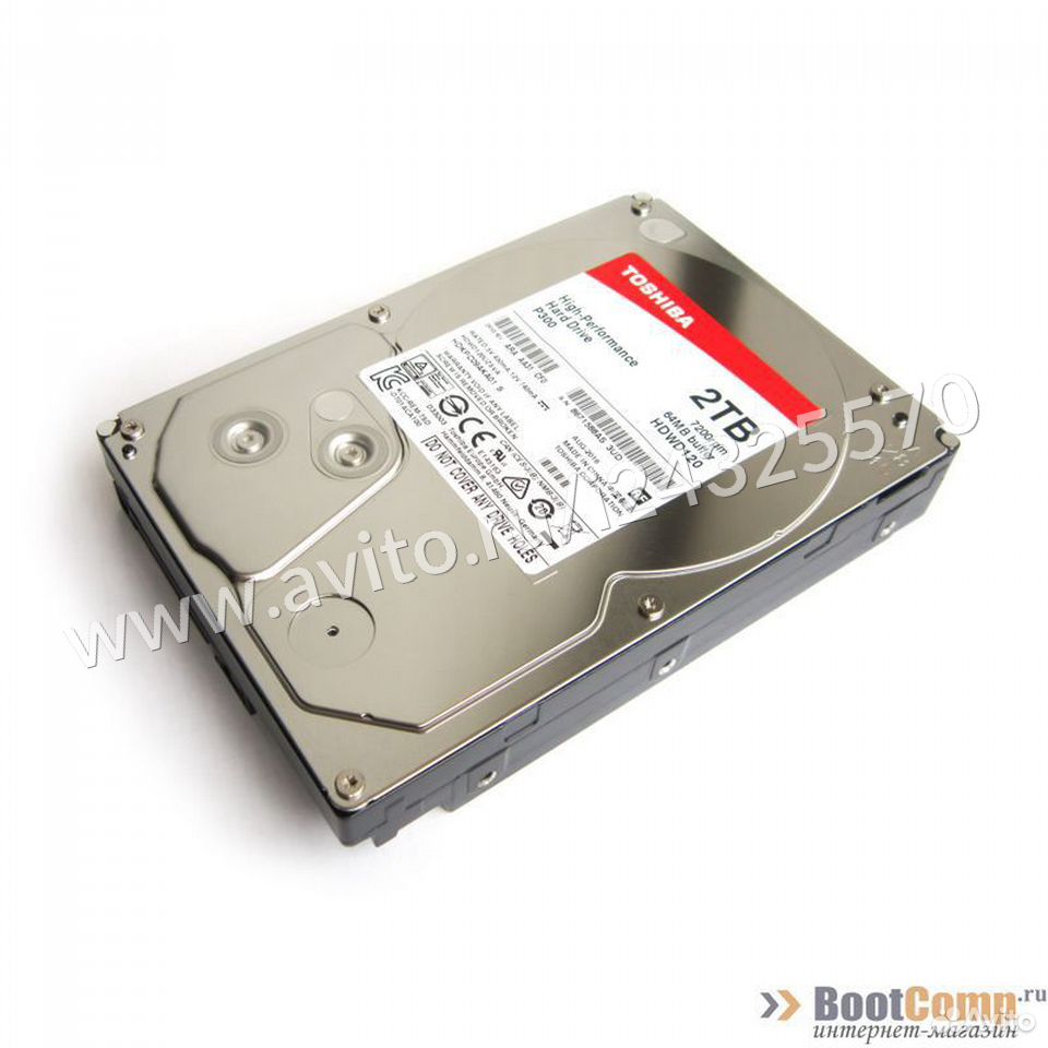  Жесткий диск 2000Gb Toshiba hdwd120uzsva  84012410120 купить 3