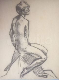 Серия академических эскизов обнаженной натуры