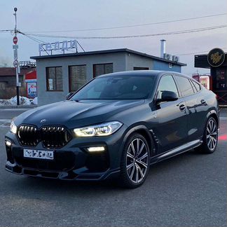 Сплиттер переднего бампера для BMW X6 G06