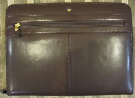 Папка кожаная деловая