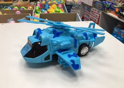 Вертолёт трансформер музыкальный