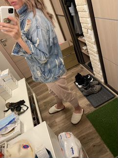 Джинсовая куртка zara